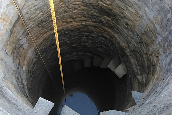 Open well